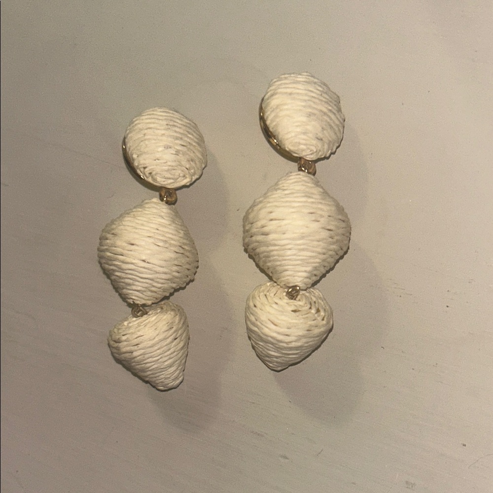 Sugarfix by BaubleBar Cream Rope Earrings